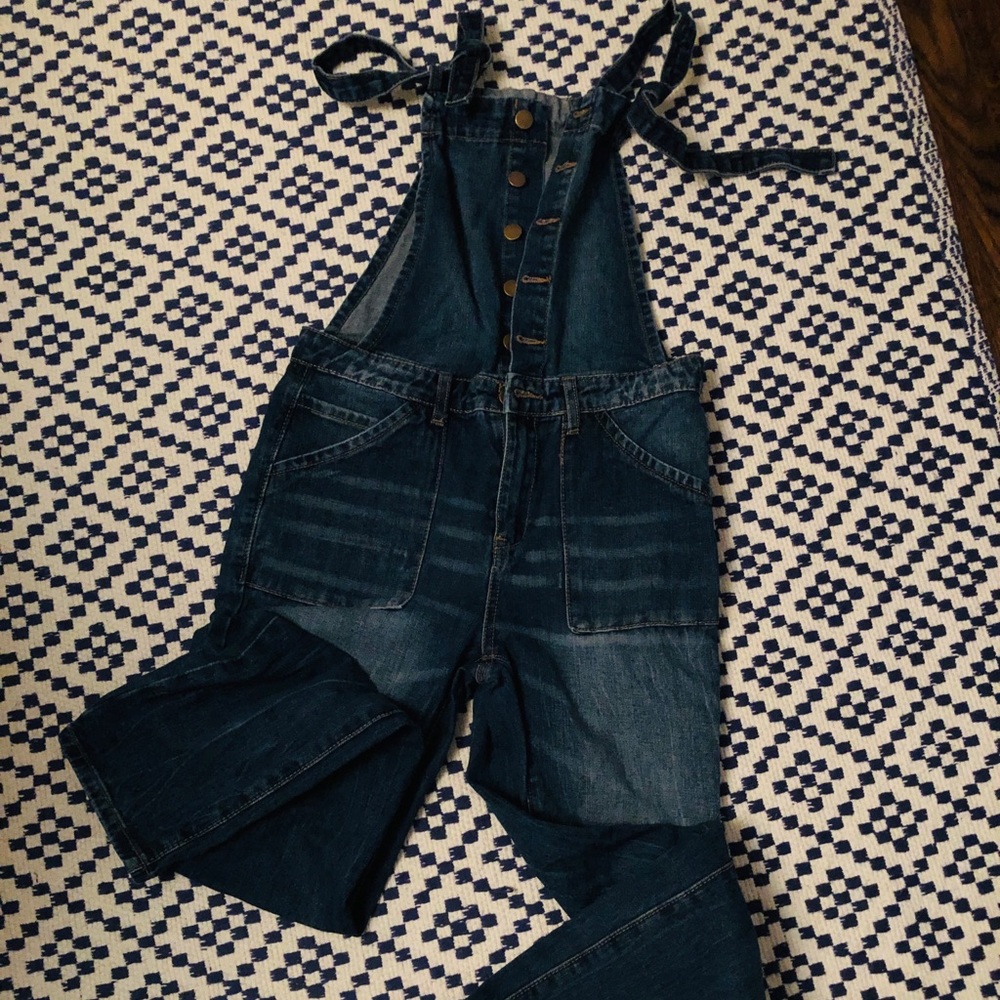 Cutest Tie Top Overalls